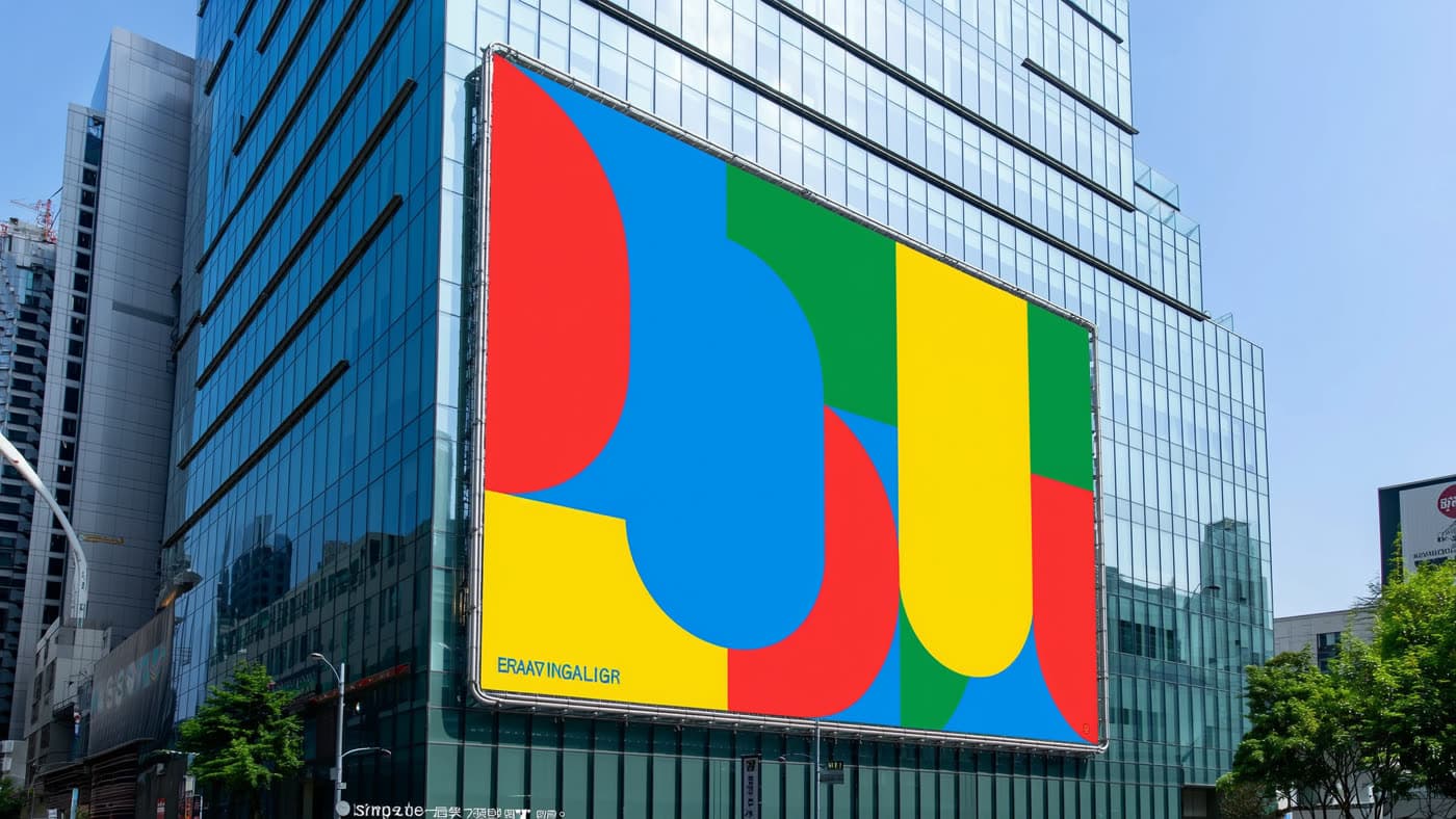 Facade Banner — large-format print work